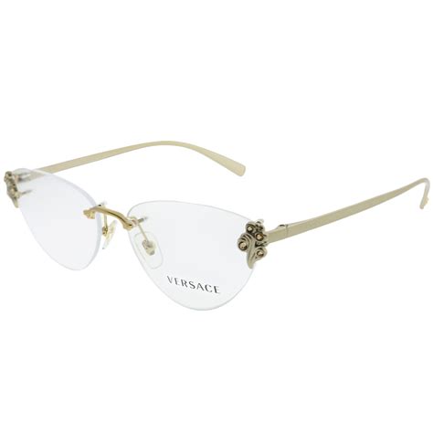 marca versace lentes|versace rimless eyeglasses.